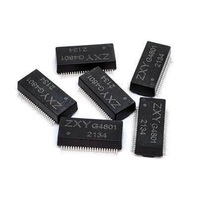 ED8 ترانسفورماتور Ethernet LAN SMD 10/100/1000/1G Base-T Magnetics Smd ترانسفورماتور چند سبک